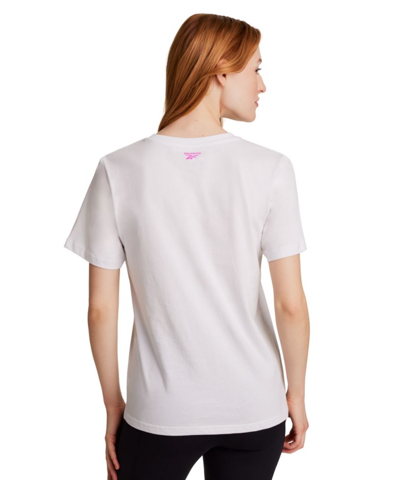 Women's Vector Boxy Crewneck Graphic Print Top