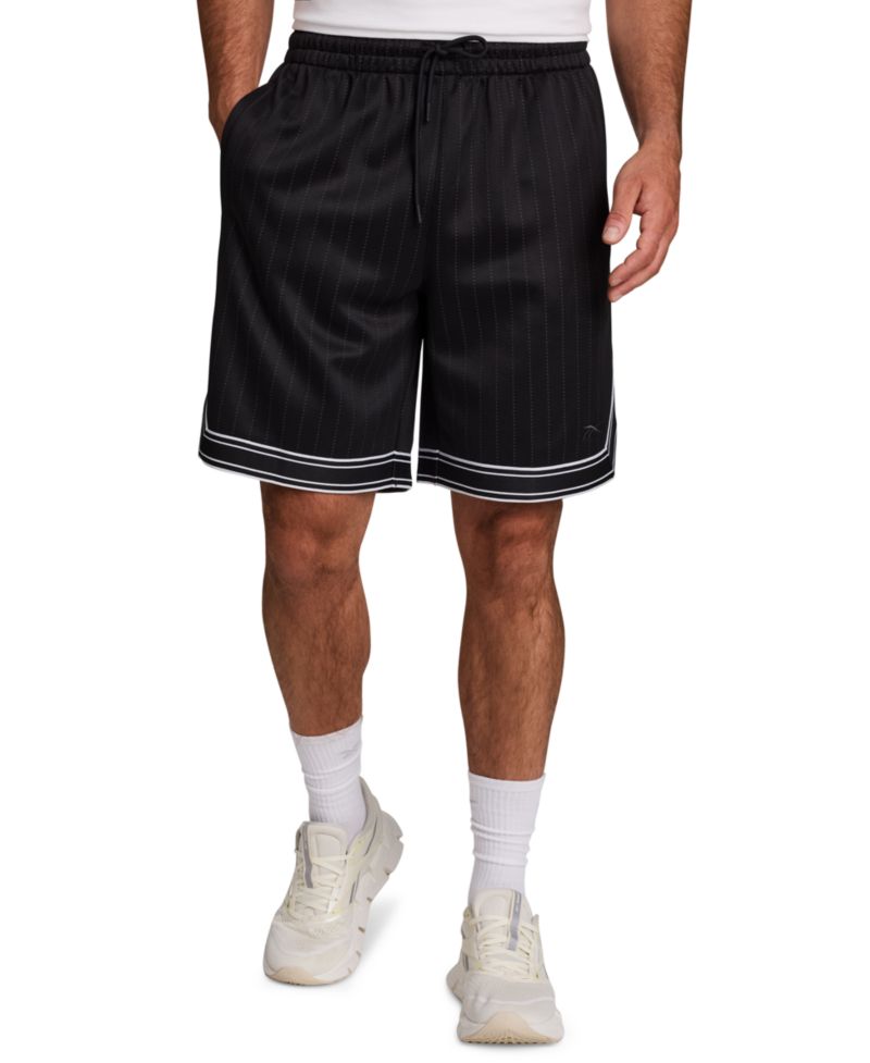 Men's Pinstripe Basketball Shorts