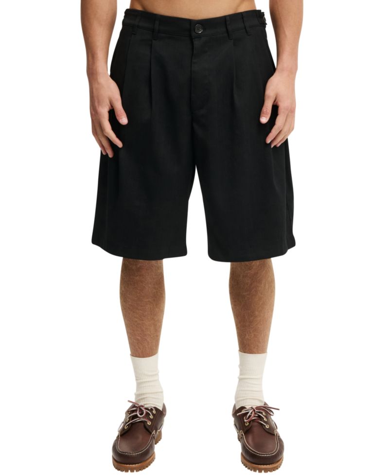 Men's 9" Super Baggy Pleated Shorts