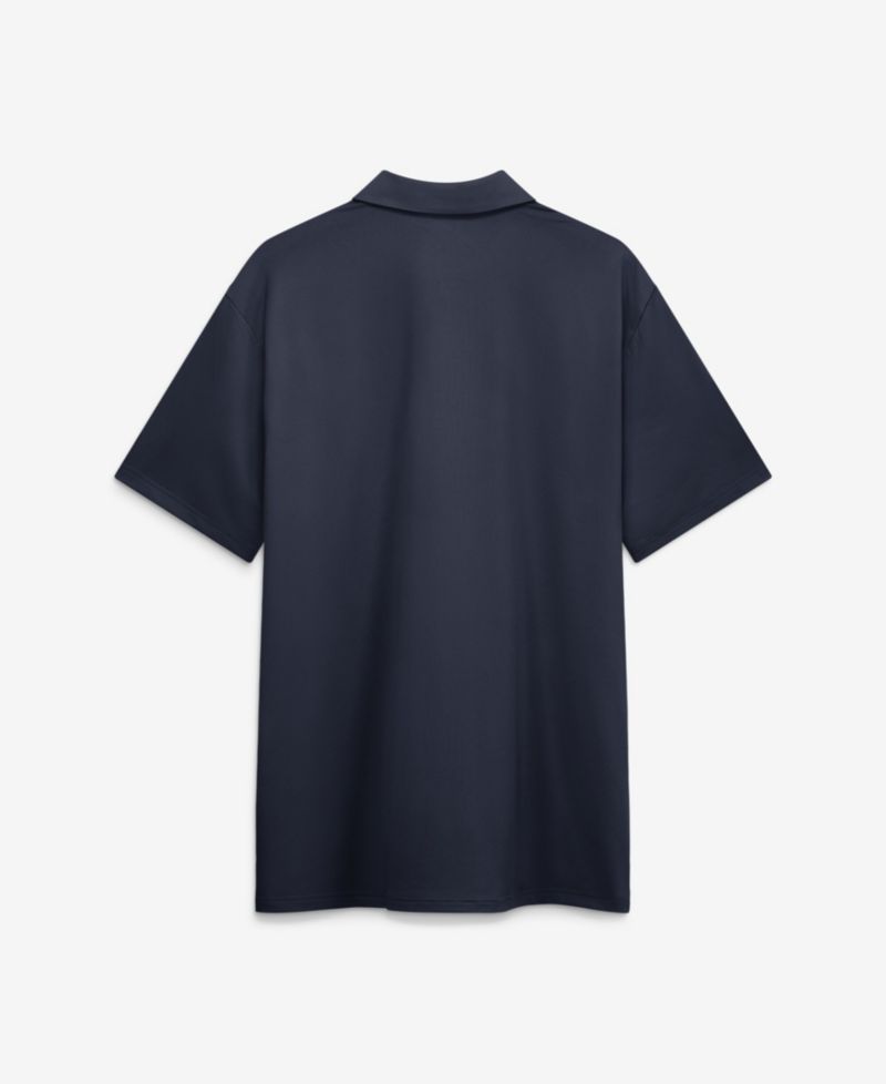 Men's Navy Chicago Bears Sideline Powerful Blocking Dri-FIT Tour Polo Shirt