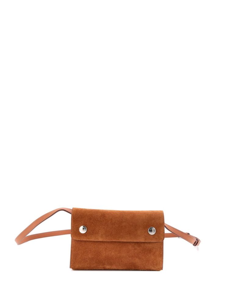 Pre-Owned Hermes Hermesnap Wallet Bag Grizzly and Swift