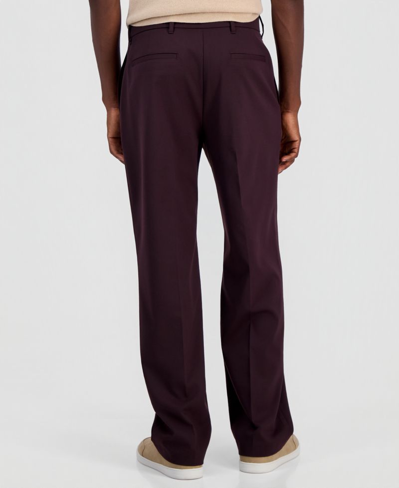 Men's Modern Fit Straight Leg Dress Pants