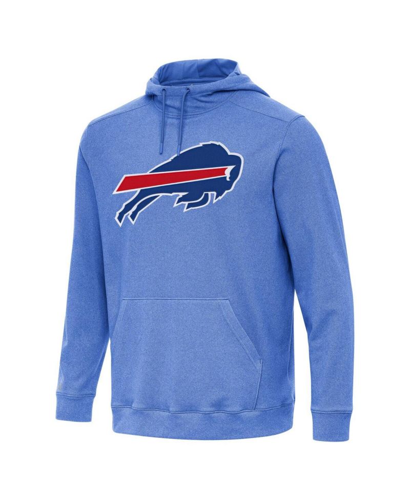 Men's Heather Royal Buffalo Bills Cloud Pullover Hoodie