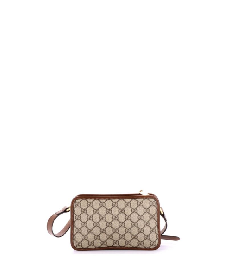 Mini Interlocking G Patch Camera Bag GG Coated Canvas