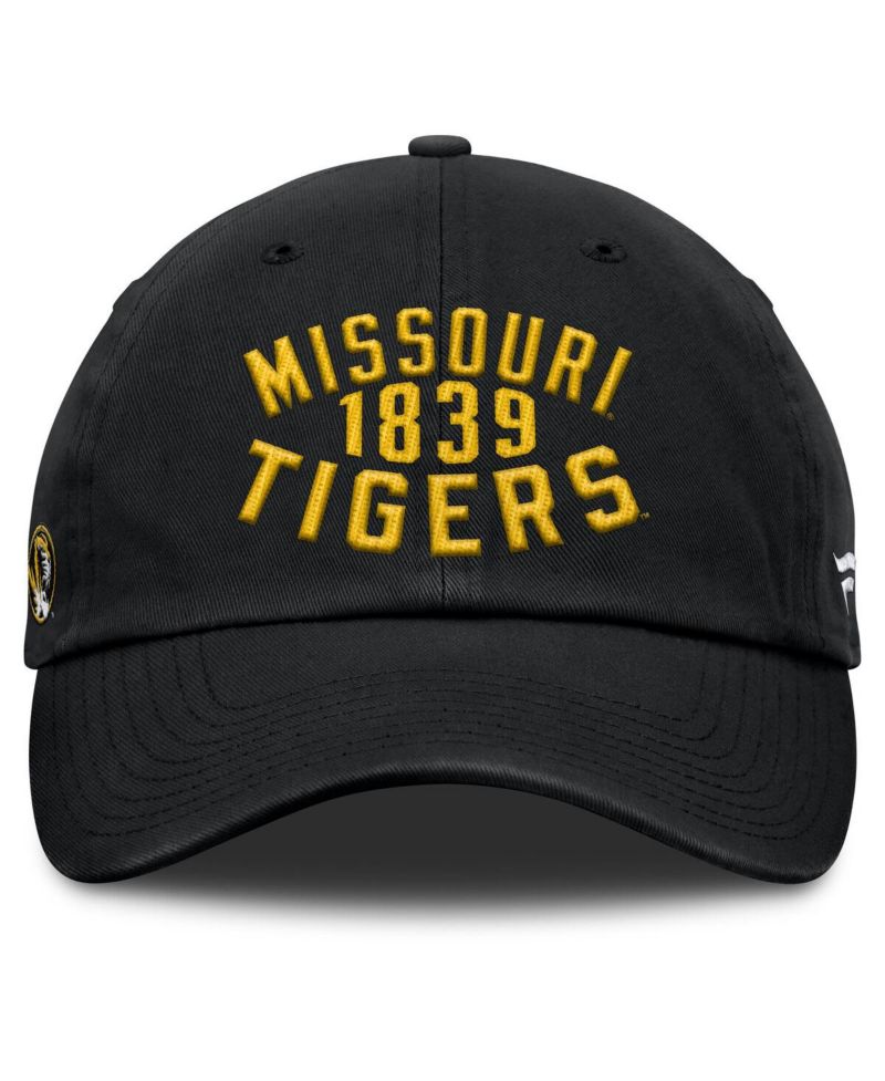 Men's Black Missouri Tigers Archer Adjustable Hat