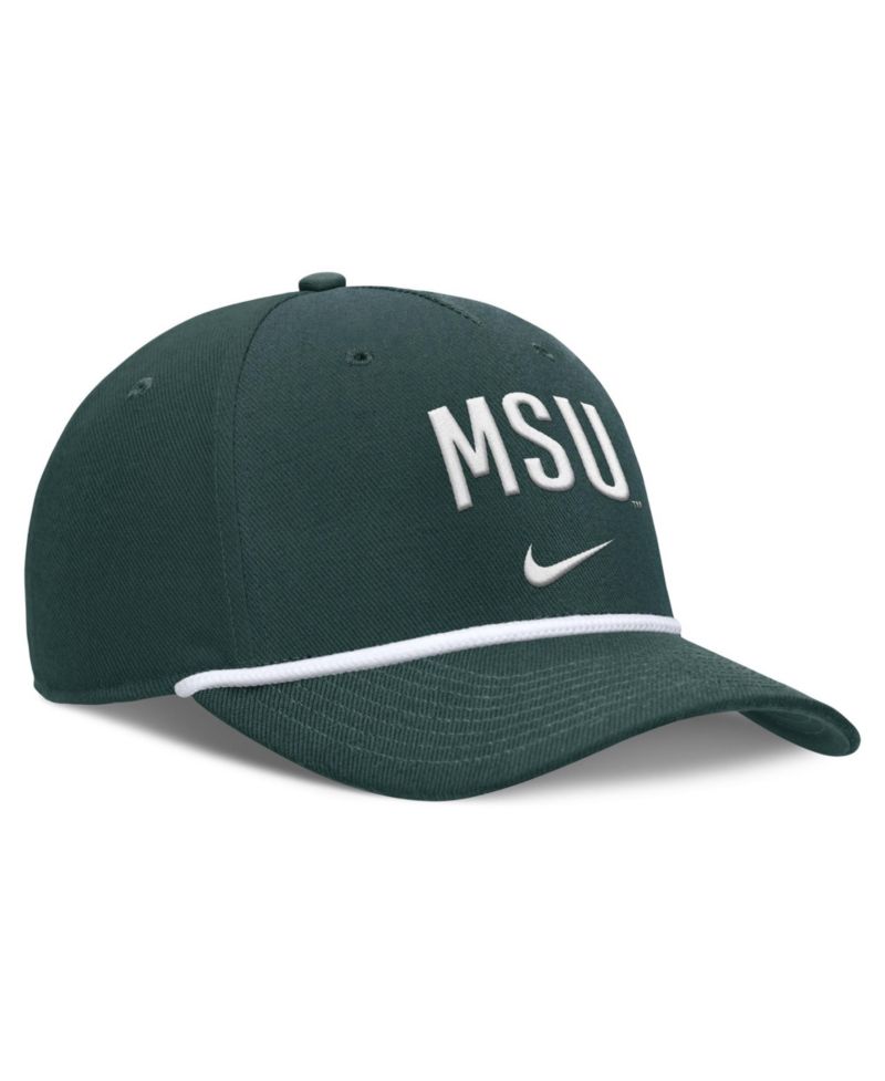 Men's Green Michigan State Spartans Rise Campus Adjustable Hat