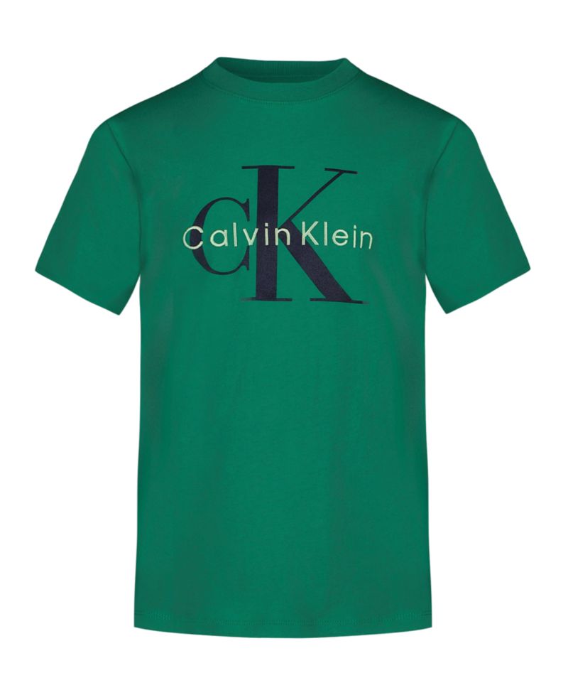 Boys' 8-16 Monogram Logo Crewneck T-Shirt