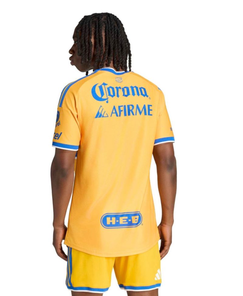 Men's Gold Tigres UANL 2026/27 Home On-Field Authentic Jersey