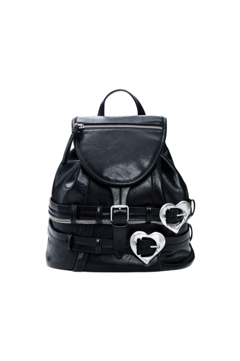 Women's Backpack buckles hearts