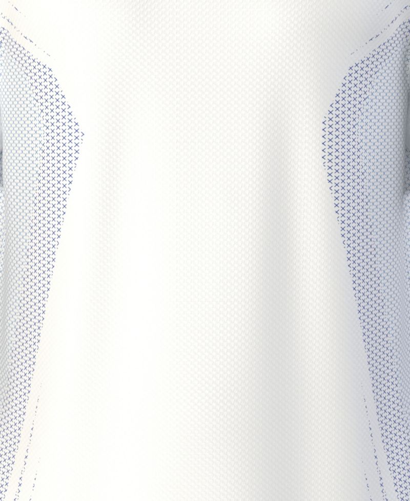 Men's Faux Seamless Mapped Golf Polo Shirt