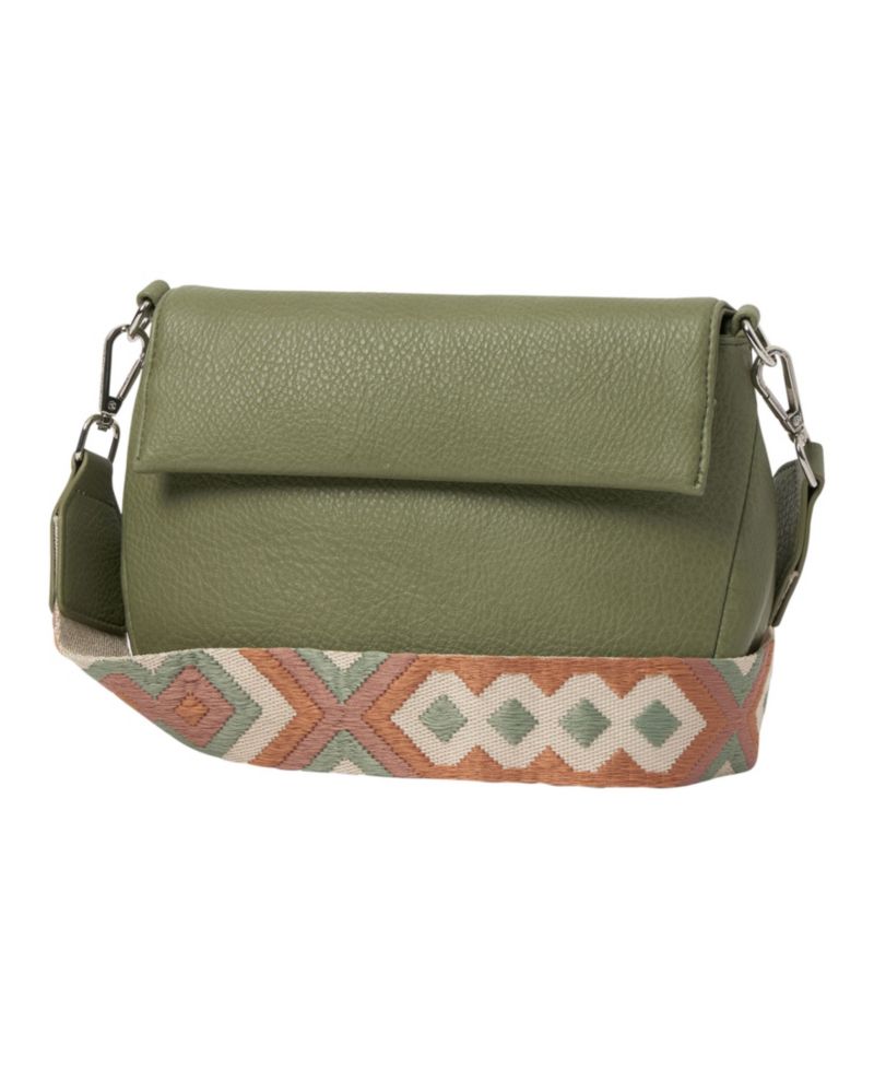 Realism Faux Leather Crossbody Bag