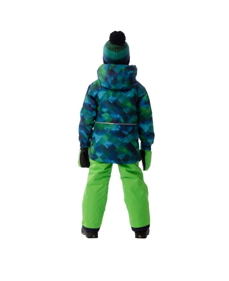 Little Boys Boy(6-14) Light Weight Two Piece Chill Snowsuit Checkered Print