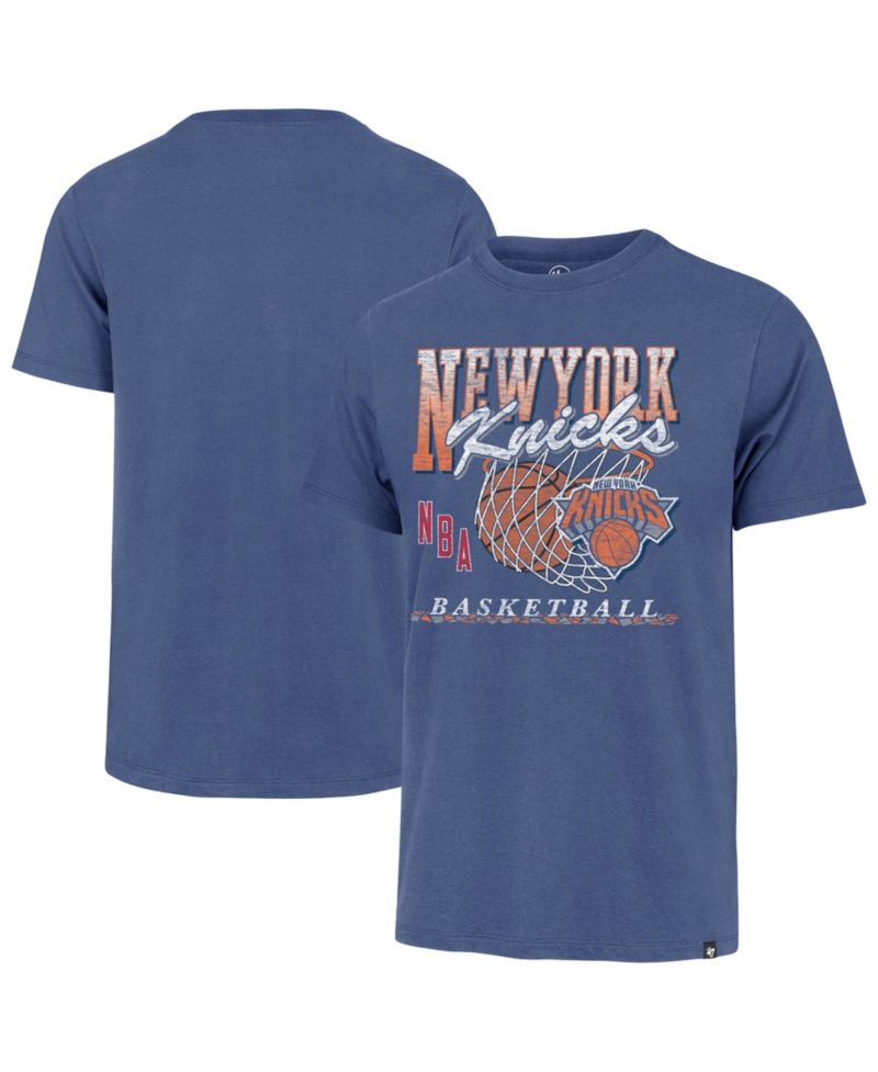 Men's Blue New York Knicks Big & Tall Bucket T-Shirt