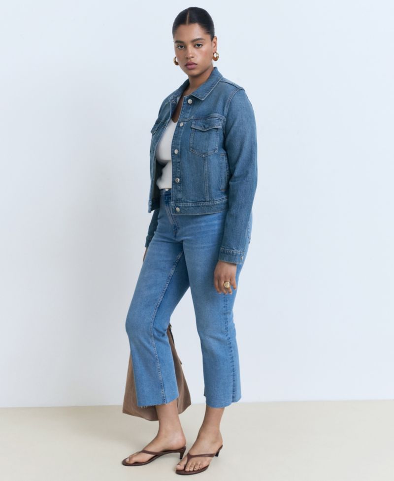 Women's Pockets Denim Jacket