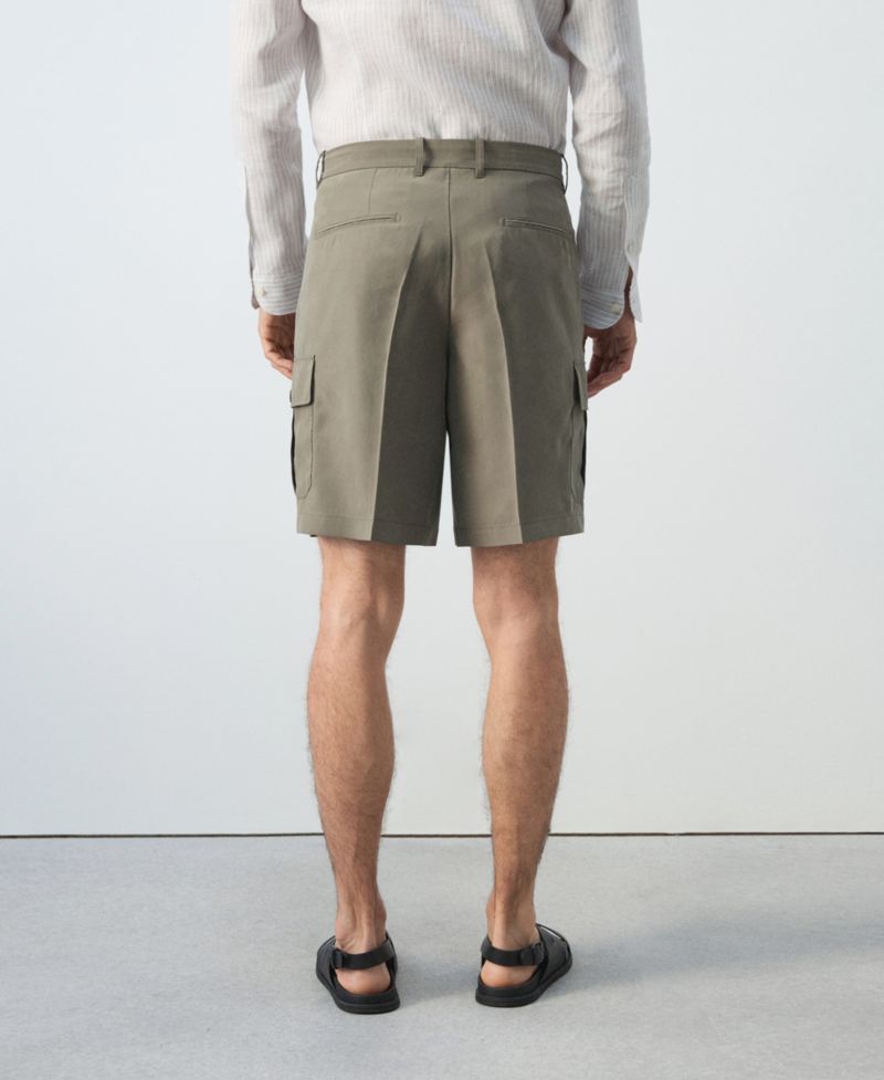 Men's Modal Blend 9.06" Cargo Bermuda Shorts