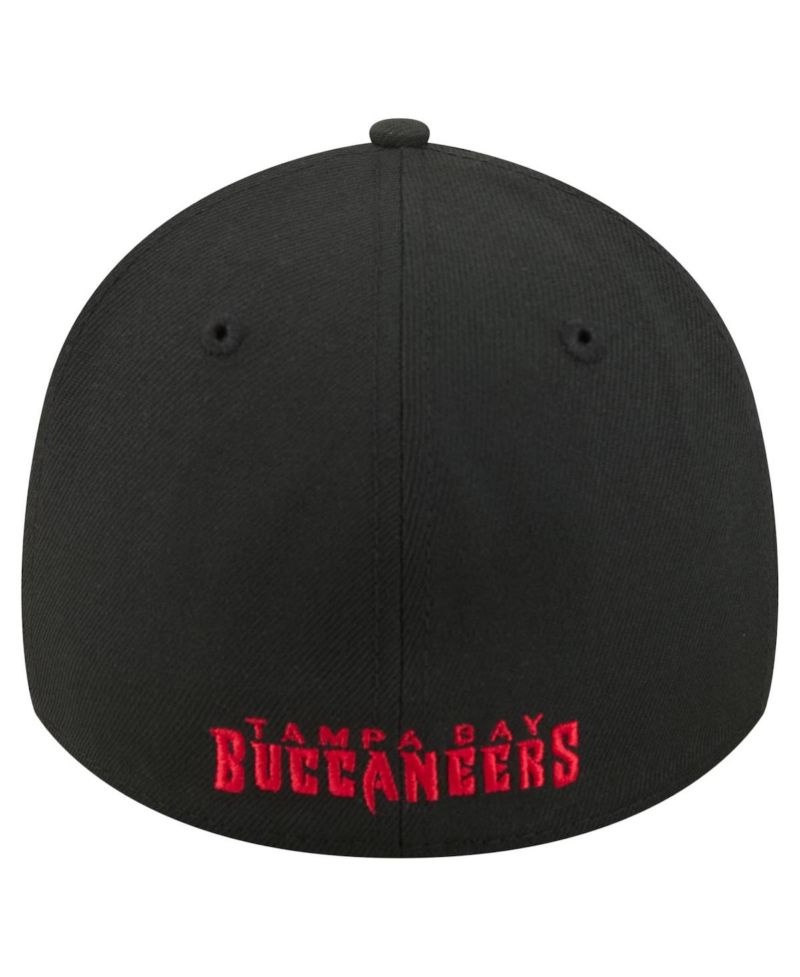 Men's Black Tampa Bay Buccaneers Core Team 39THIRTY Flex Hat