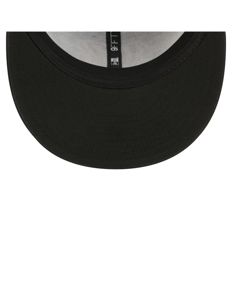 Men's Black Cincinnati Bengals Core Team 9FIFTY Trucker Snapback Hat