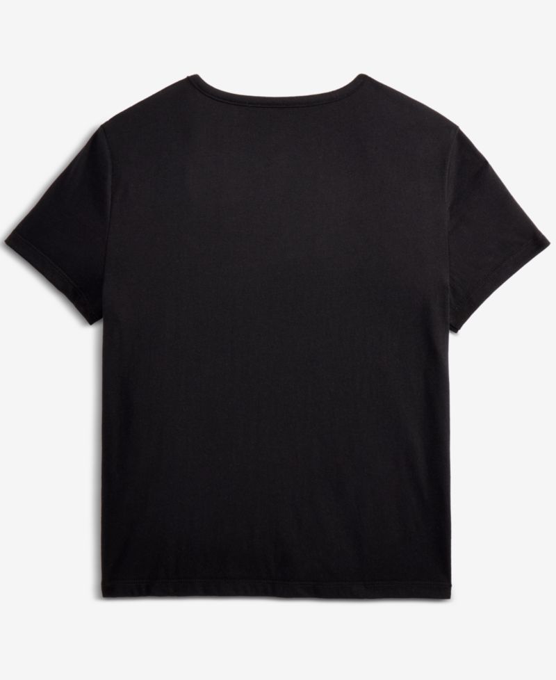 Girls' 5-20 Bow Applique Detail Top