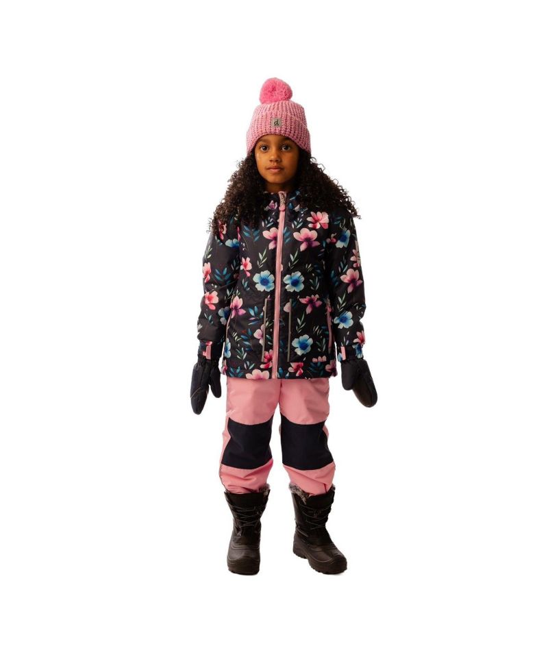 Little and Big Girl's (6-14) Light Weight Two Piece Chill Snowsuit Print