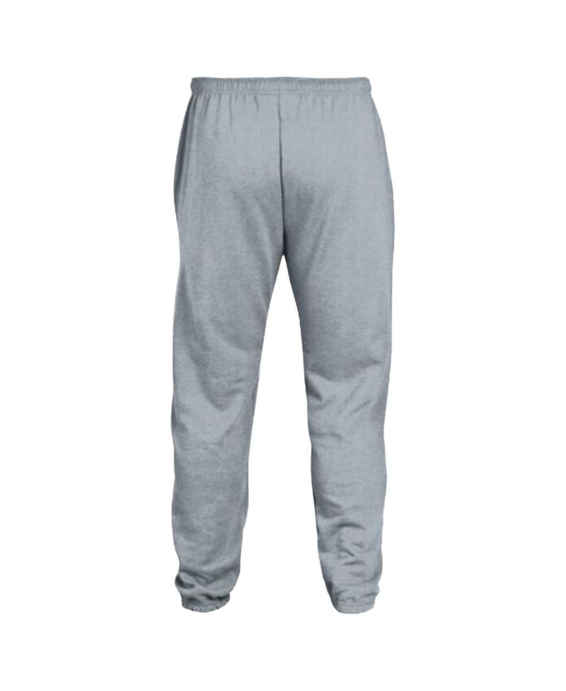 Men's Heather Gray Oklahoma Sooners Powerblend Banded Fleece Sweatpants