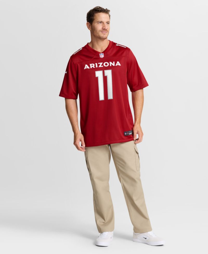 Men's Larry Fitzgerald Cardinal Arizona Cardinals Team Retired Game Jersey
