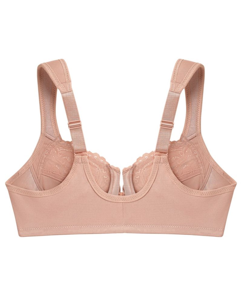 Women's Full Figure Plus Size Wonderwire Front Close Bra 1245