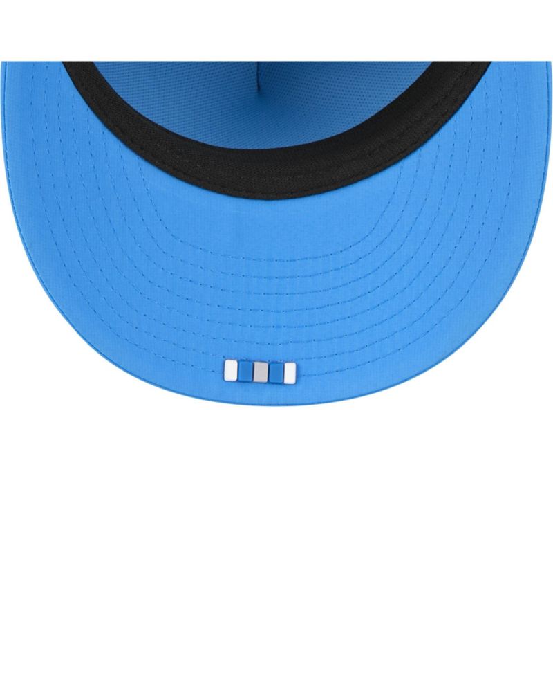 Men's Blue Detroit Lions 2025 Sideline Retro Crown 59FIFTY Fitted Hat