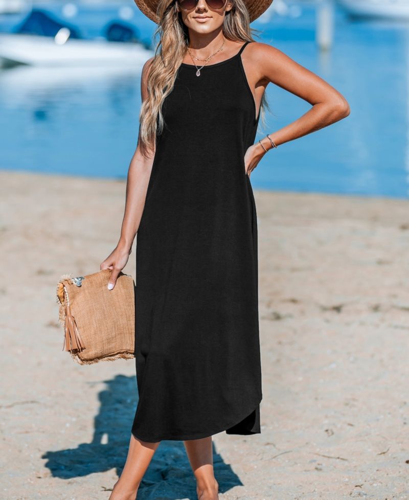 Women's Cami Midi Cover Up Dress