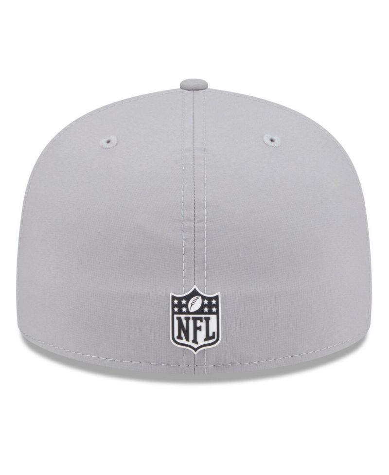 Men's Gray Pittsburgh Steelers 2025 Sideline 59FIFTY Fitted Hat