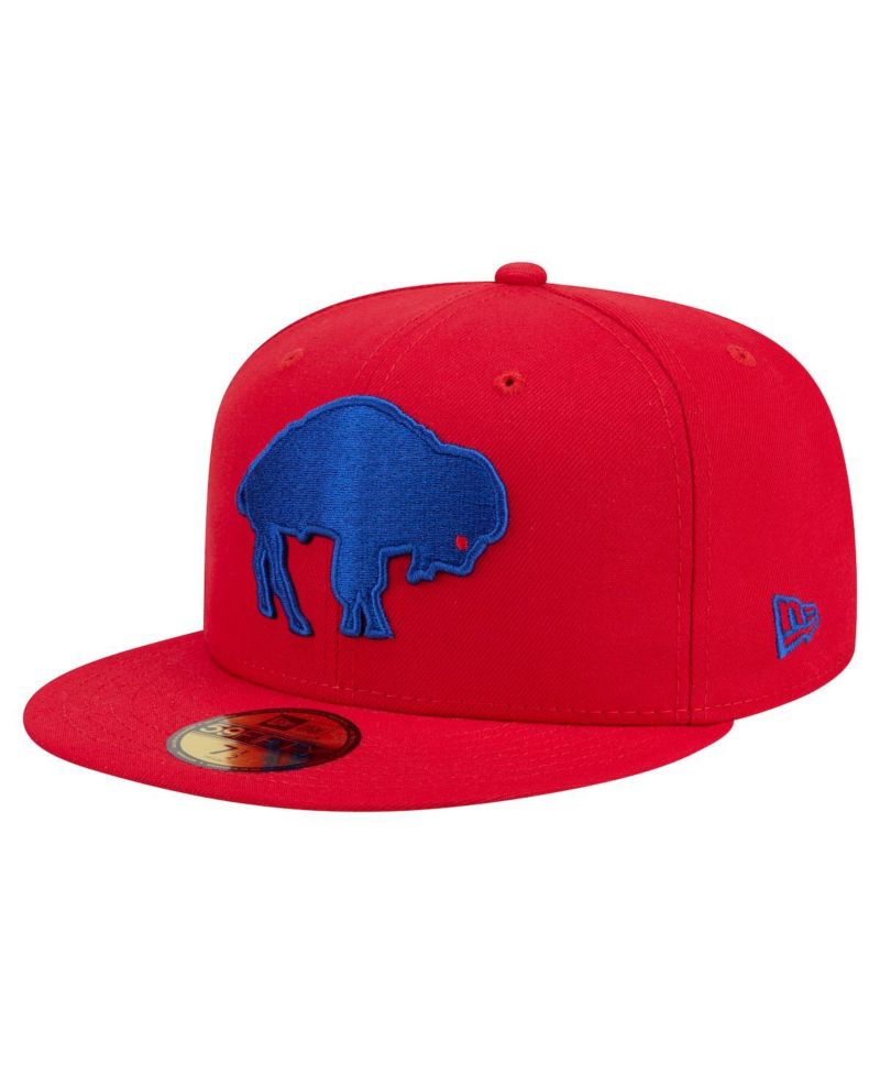 Men's Red Buffalo Bills 59FIFTY Fitted Hat