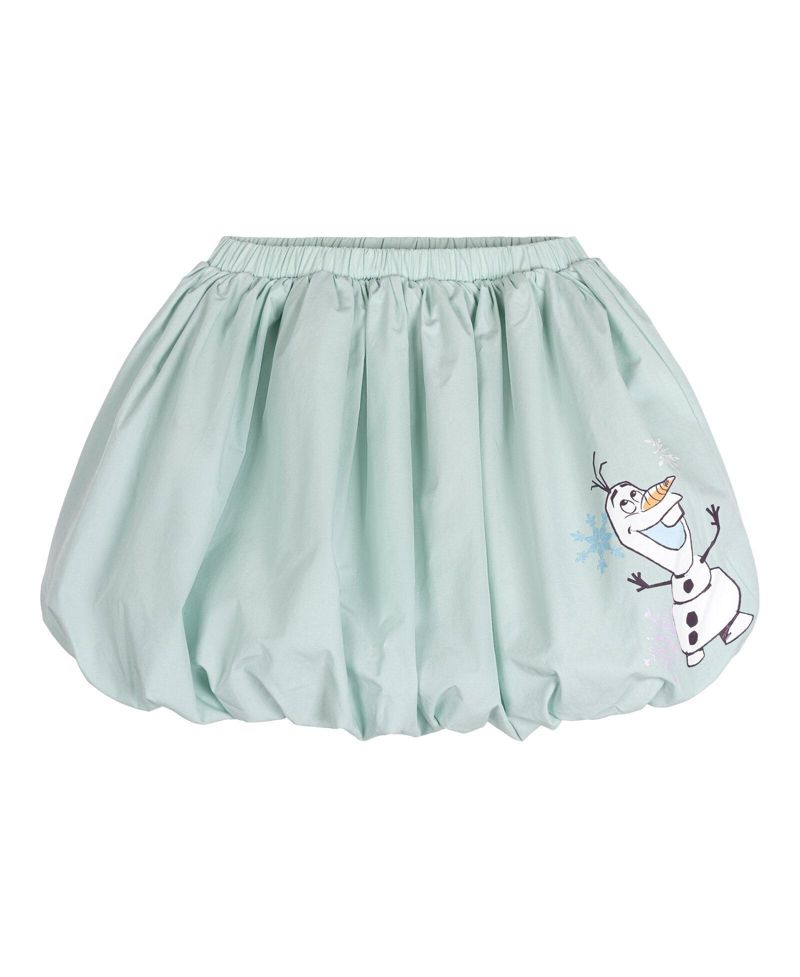 Little Girls Sleeveless 2-Piece Tank Top and Bubble Skort Set