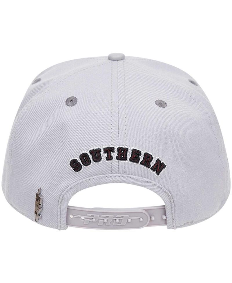 Men's Gray Texas Southern Tigers Evergreen Southern Snapback Hat