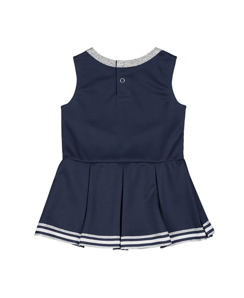 Girls Baby Boys and Girls Navy Penn State Nittany Lions Lollipop Park Cheer Dress
