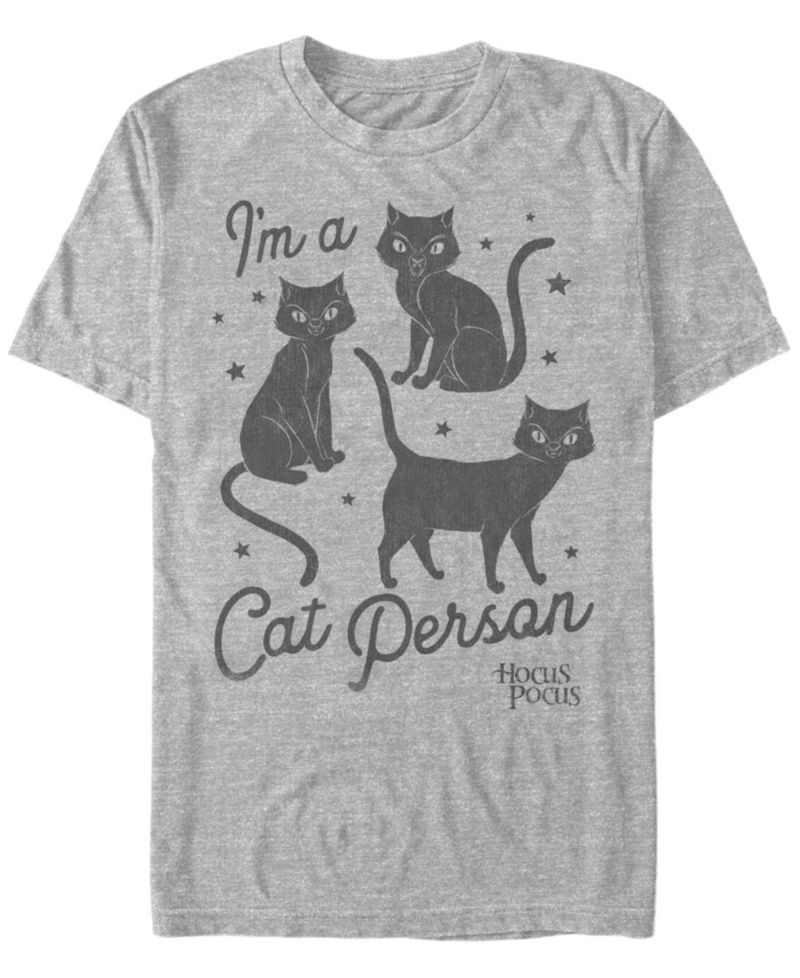 Hocus Pocus Cat Person Men's Short Sleeve T-shirt