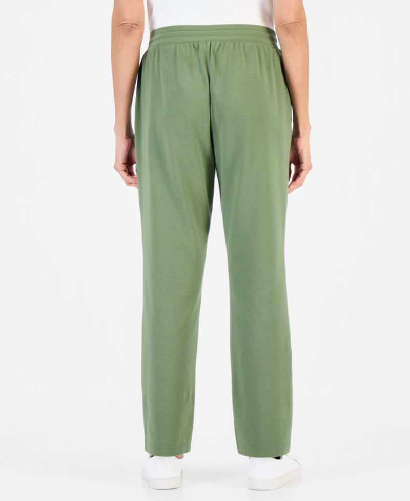 Petite Mid-Rise Pull-On Pants, Petite & Petite Short