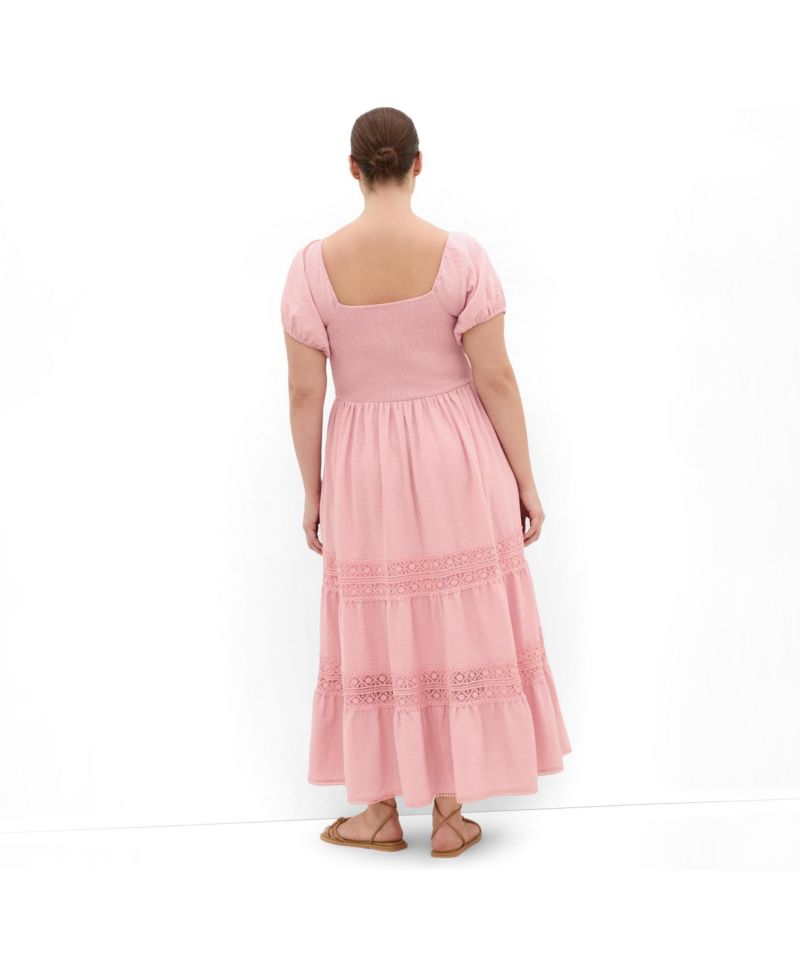 Women's Haven Embroidery Trim Maxi Dress