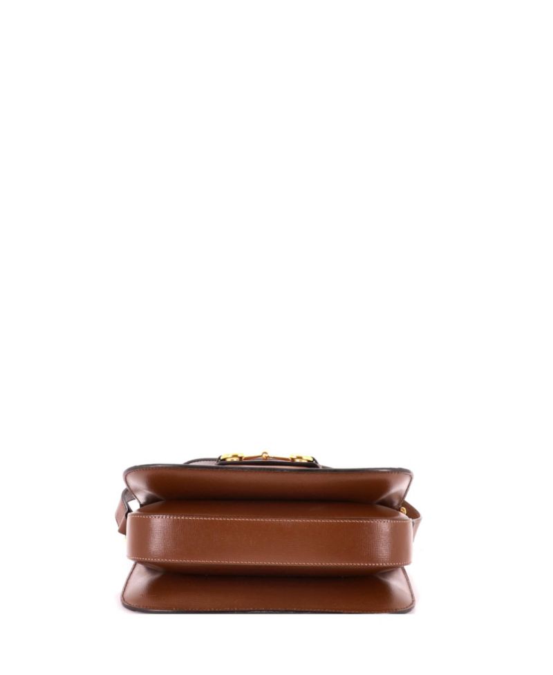 Small Horsebit 1955 Shoulder Bag GG Coated Canvas with Leather