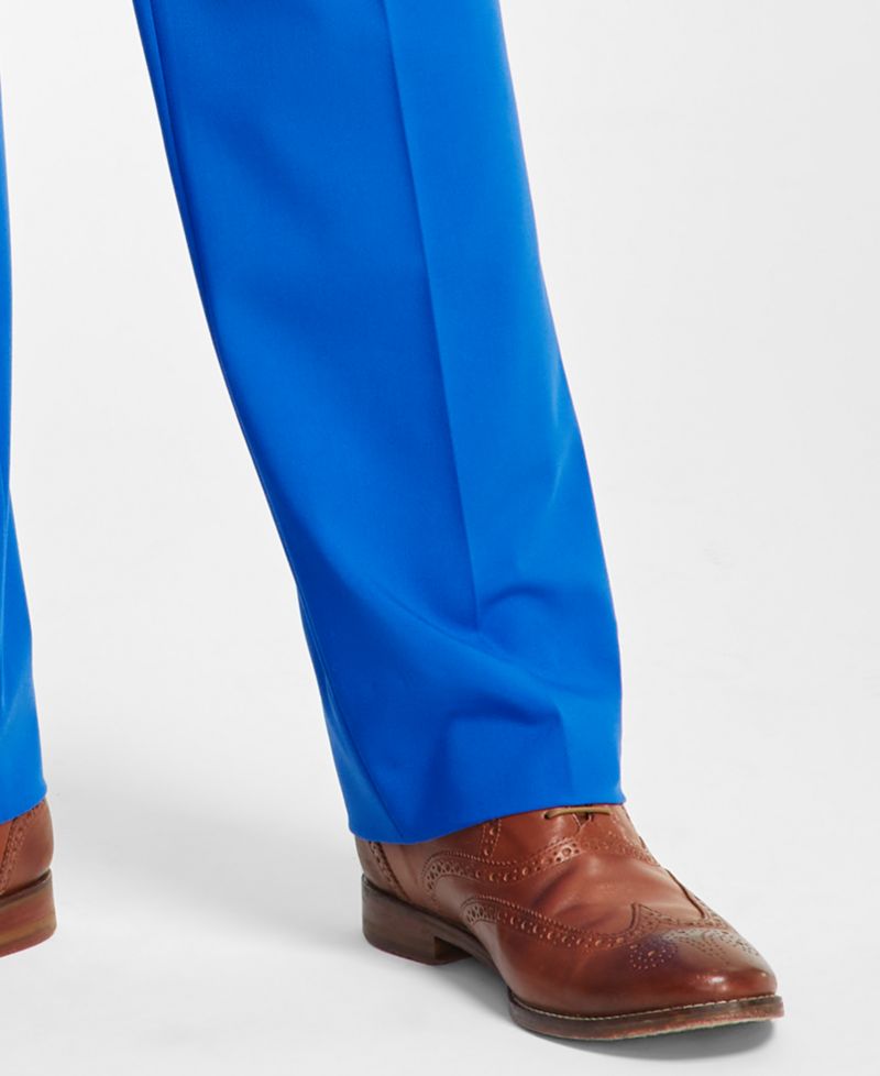 Men's Classic-Fit Solid Suit Separate Pant - Macy's