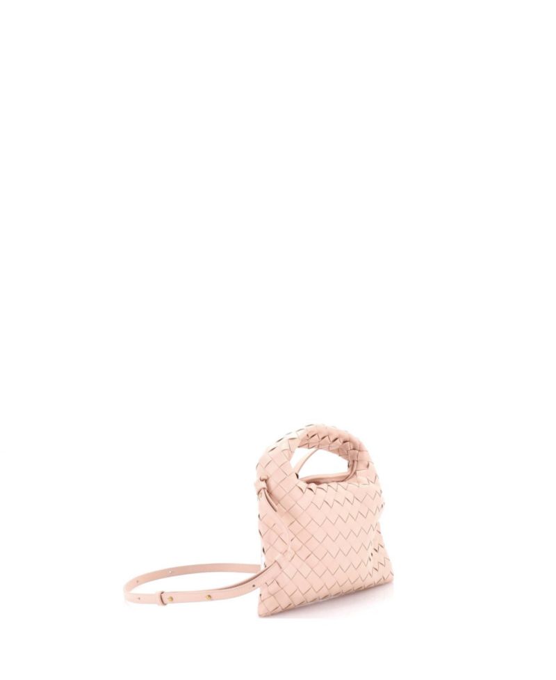 Mini Hop Top Handle Bag Intrecciato Nappa