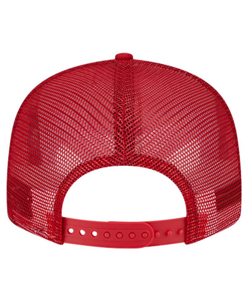 Men's Red Philadelphia Phillies Bikini Bottom Trucker 9FIFTY Snapback Hat