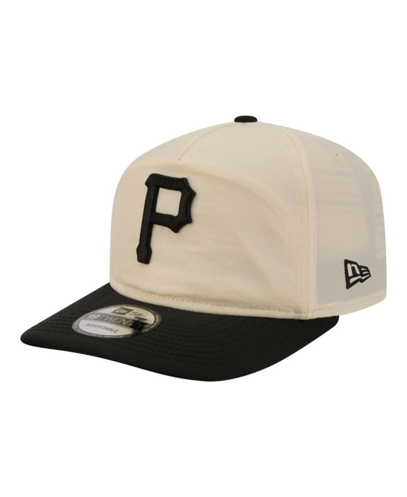 Men's Cream/Black Pittsburgh Pirates Everyday 19TWENTY Adjustable Hat
