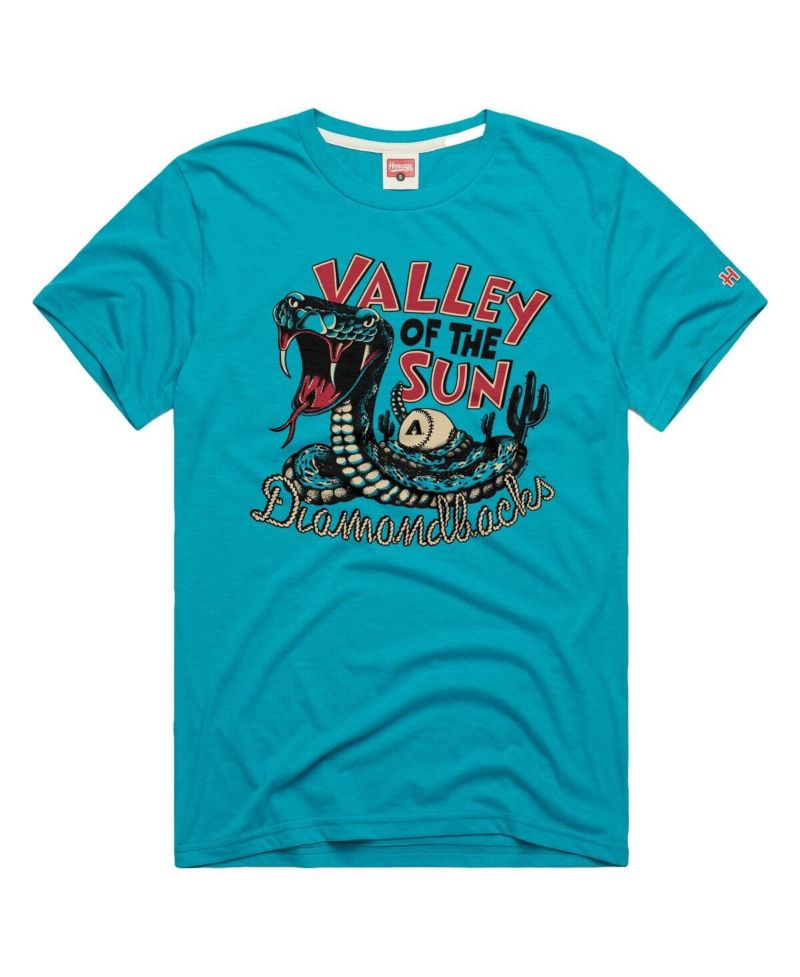 Men's Teal Arizona Diamondbacks Tri-Blend Hyperlocal T-Shirt