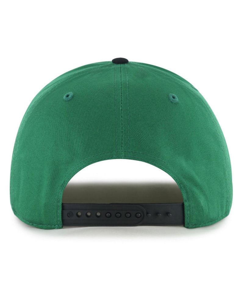 Men's Kelly Green/Black Boston Celtics Drop Shadow Rope Hitch Adjustable Hat