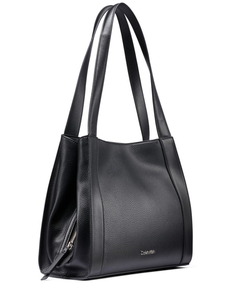 Masie Magnetic Snap Medium Tote Handbag
