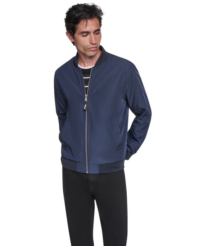 Men's Twill Bomber Jacket