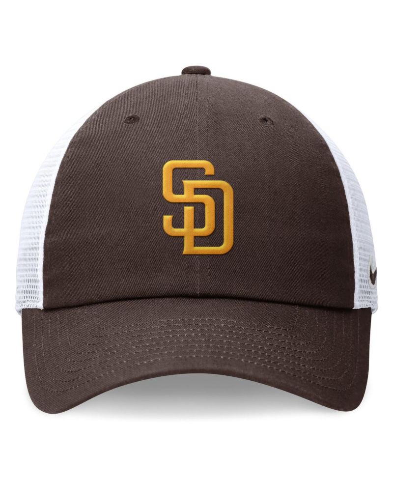Men's Brown San Diego Padres Club Trucker Adjustable Hat
