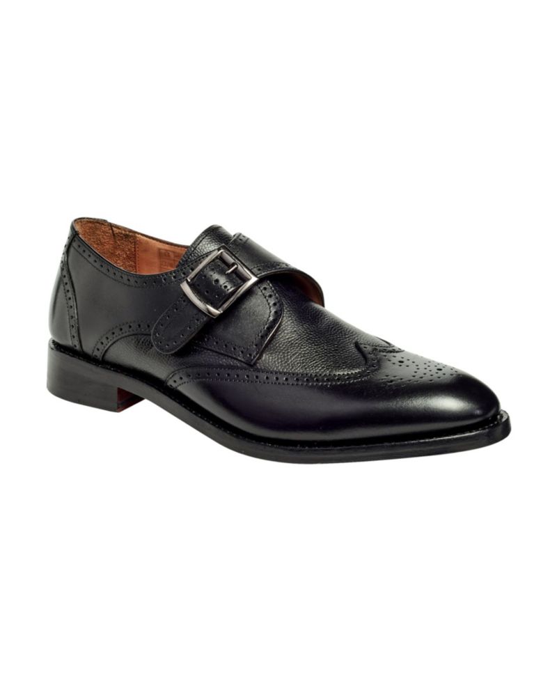 Men's Roosevelt III Single Monkstrap Wingtip Goodyear Dress Shoes