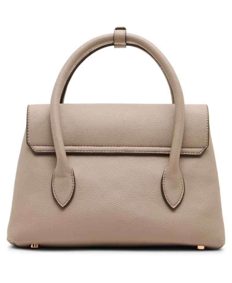 Medium Turn-Lock Convertible Strap Satchel Handbag