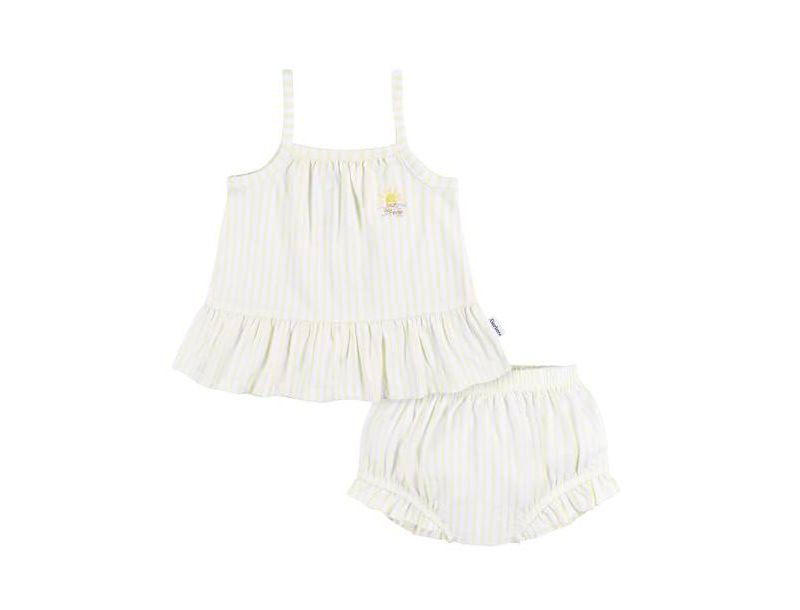 Baby Girls Dress and Diaper Cover Set, 2 Piece