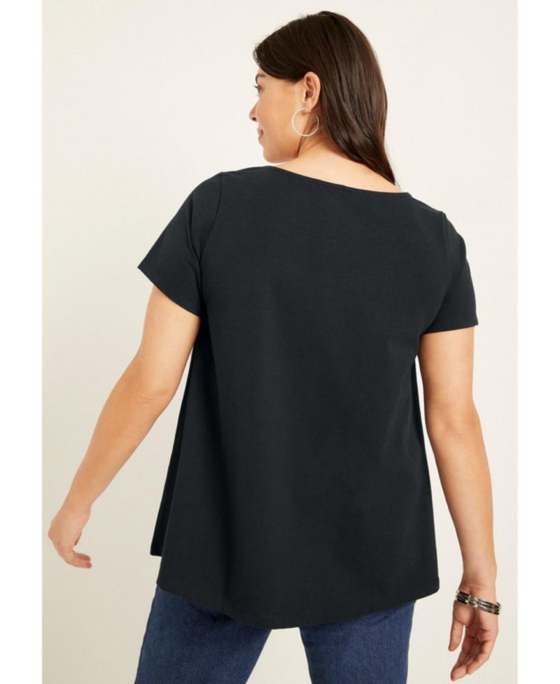Women's Short-Sleeve Swing One Only Tunic